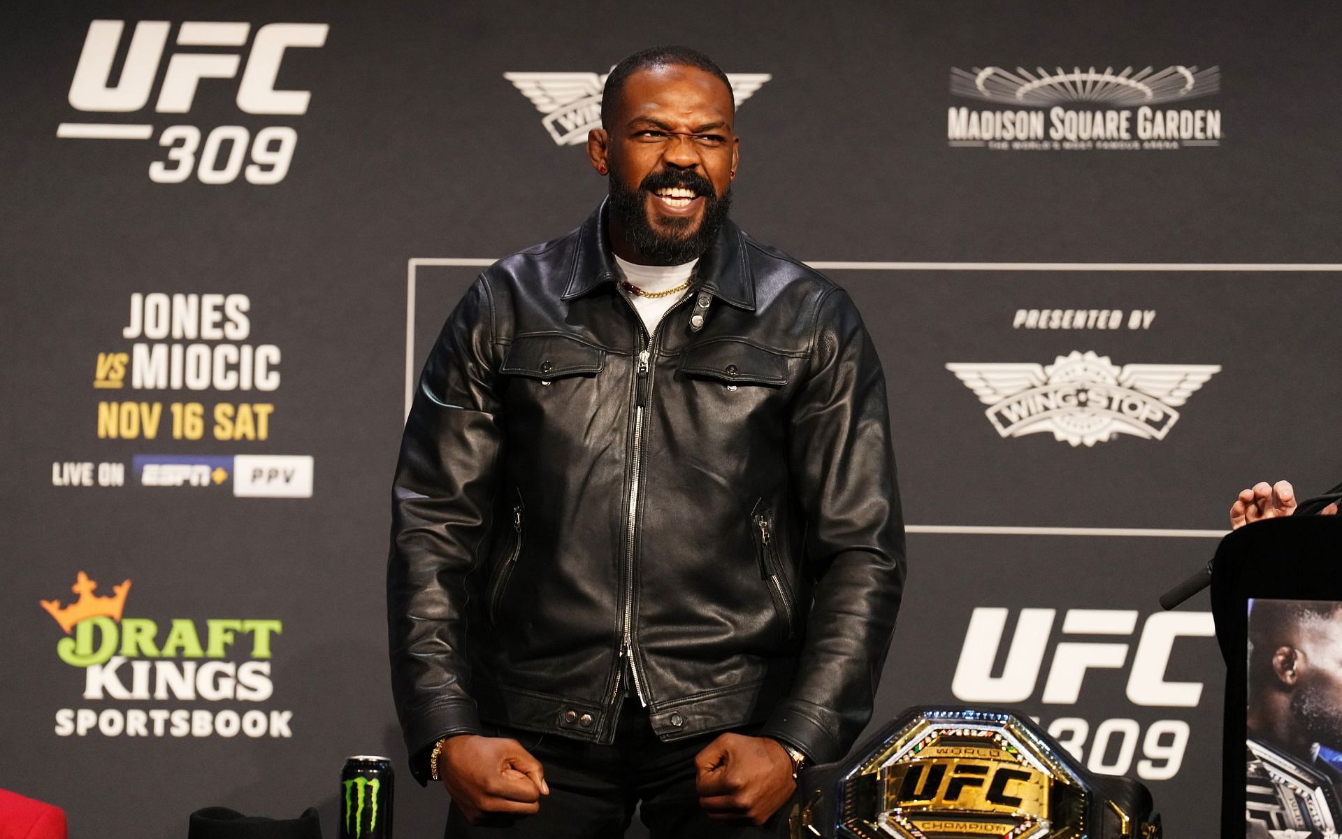  Jon Jones likes a controversial fan comment. [Images courtesy: Getty]