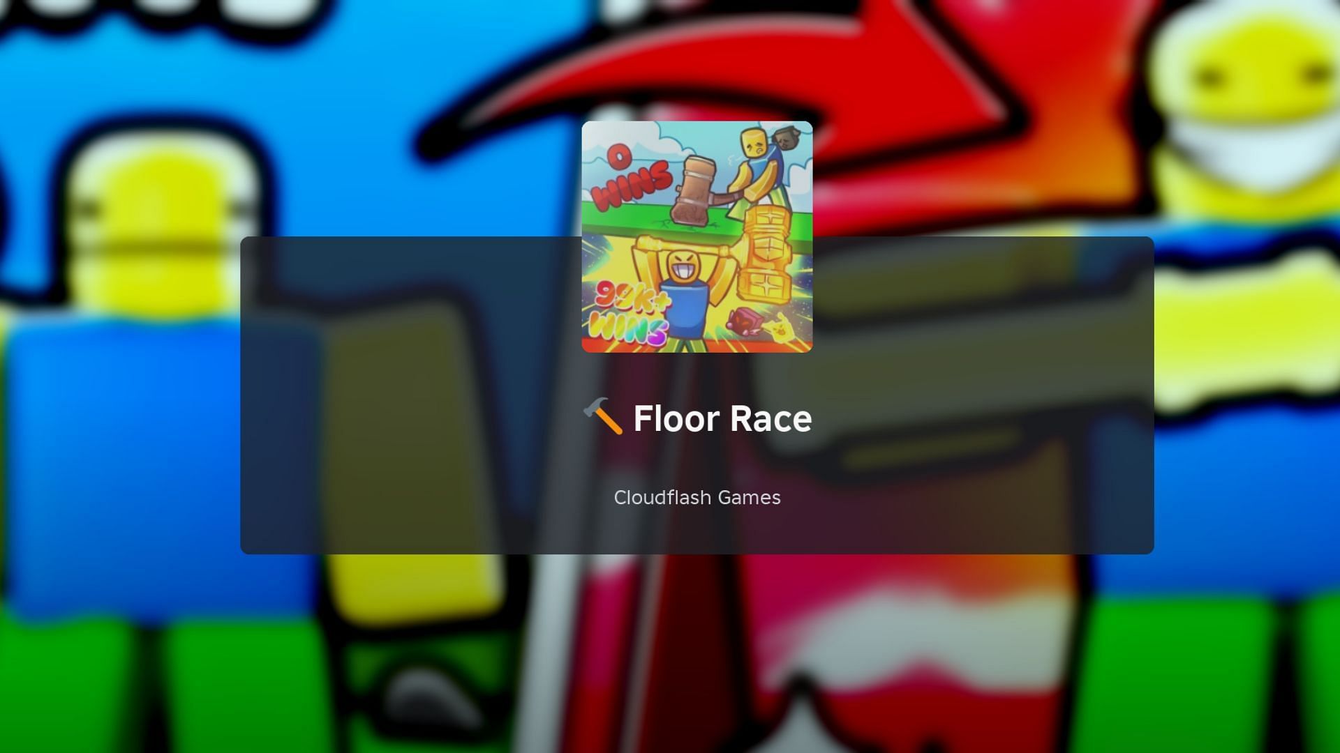 Floor Race loading screen