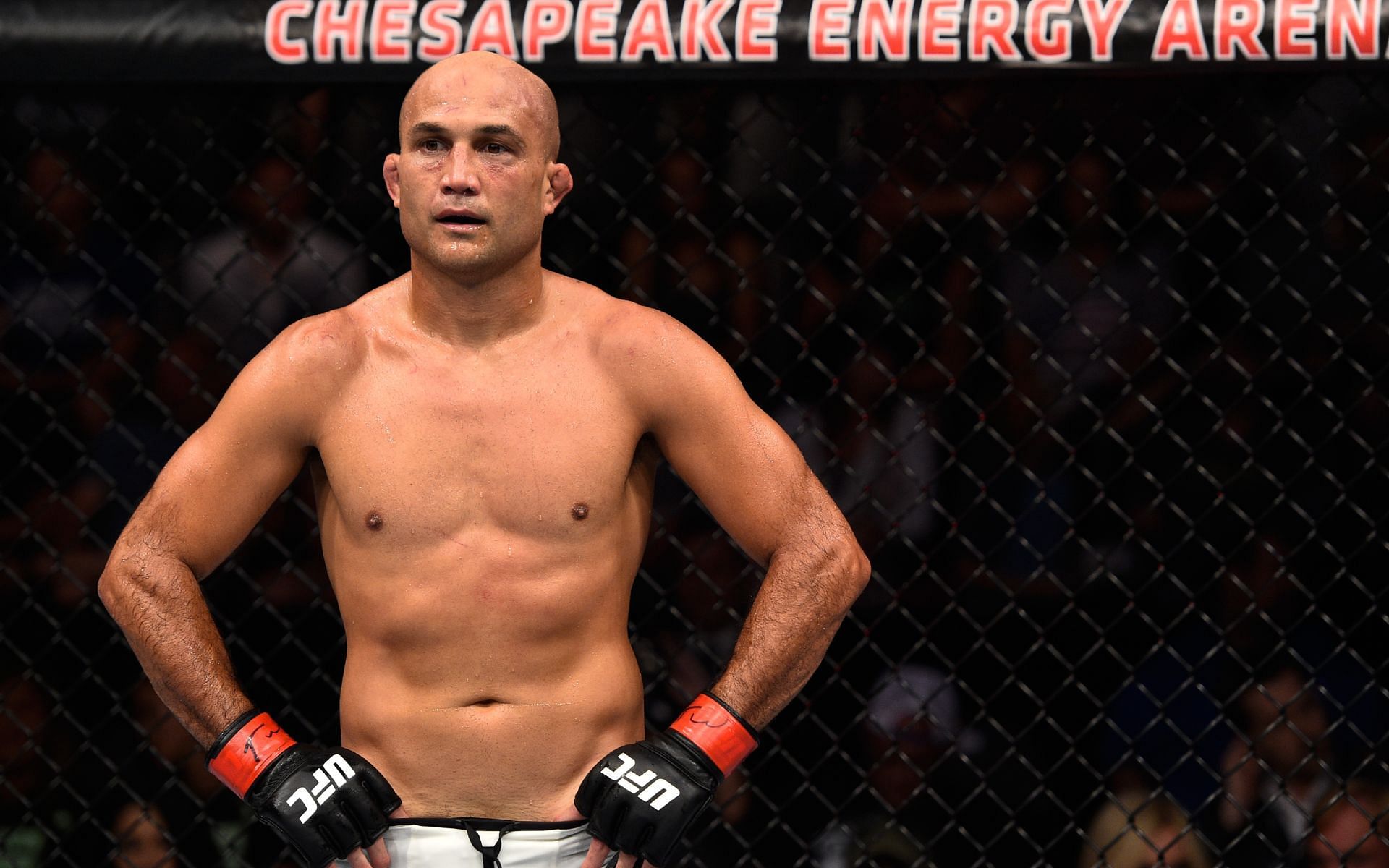 BJ Penn goes on an extended rant about alleged imposter. [Image courtesy: Getty Images]