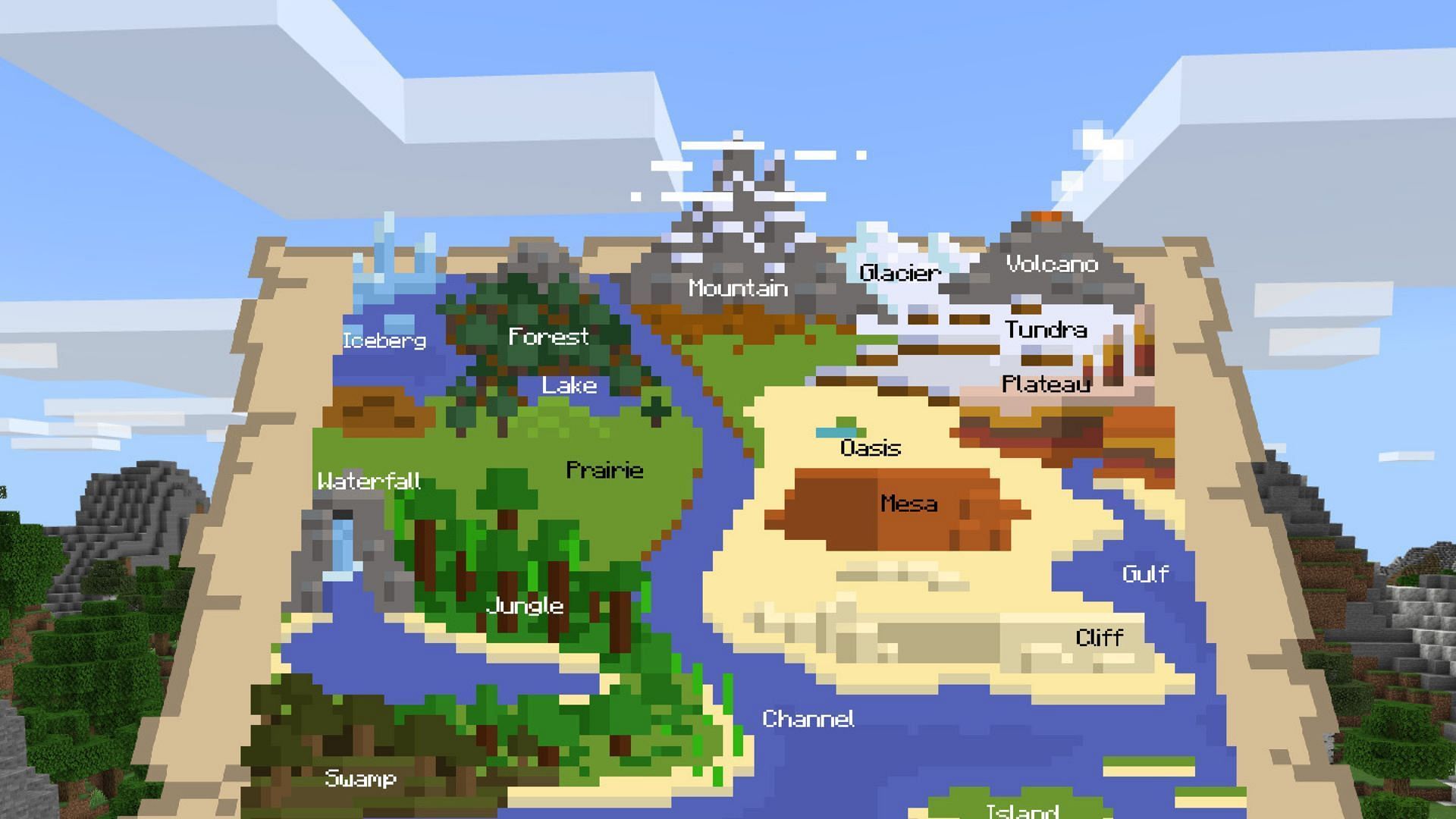 Volcanoes would make the perfect adventurer&#039;s spot in Minecraft (Image via Mojang Studios)