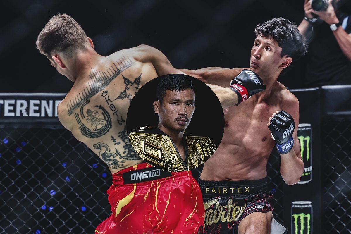 Nabil Anane knocks out Nico Carrillo (background), Supelek (center profile)