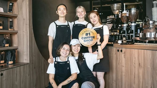 Which coffee shop is named the best in the world for 2025? Details explored