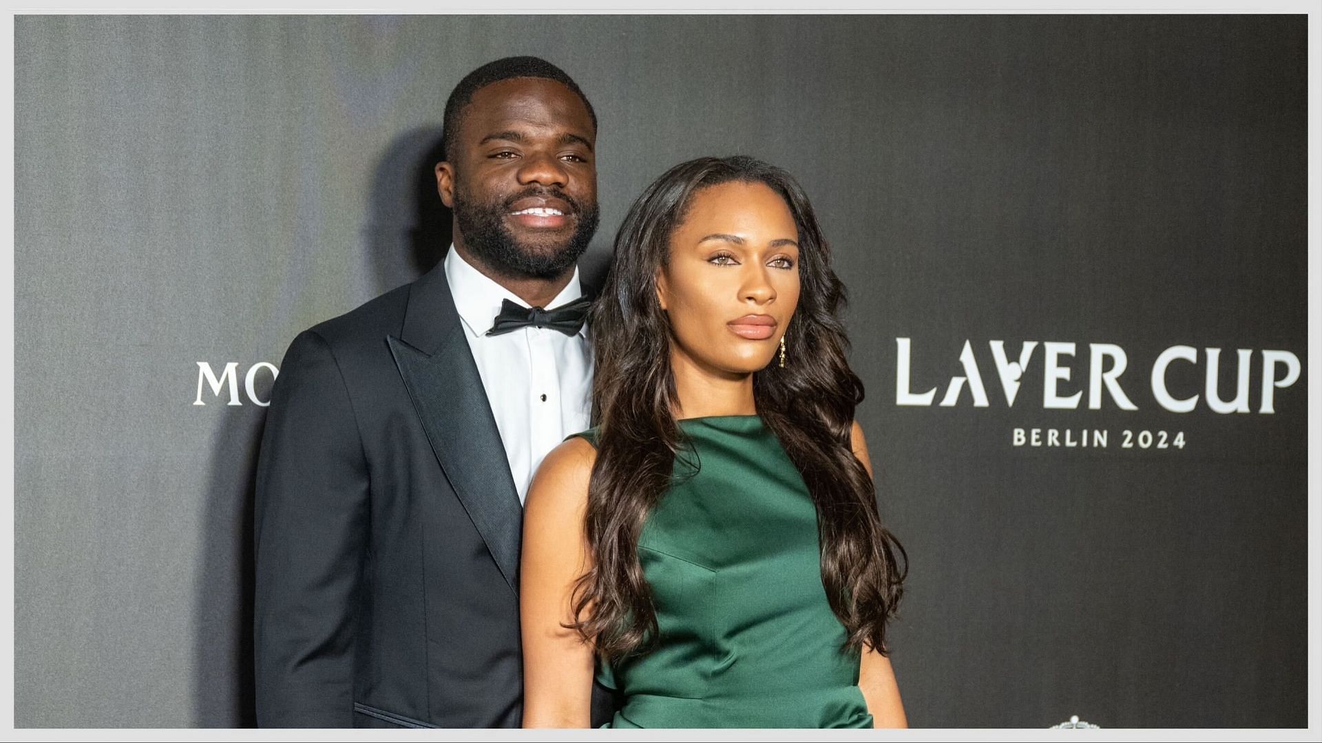 Frances Tiafoe with his girlfriend Ayan Broomfield. Source: Getty