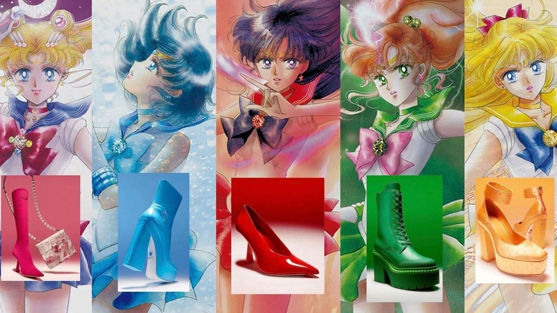 Jimmy Choo x Sailor Moon (Image via X)