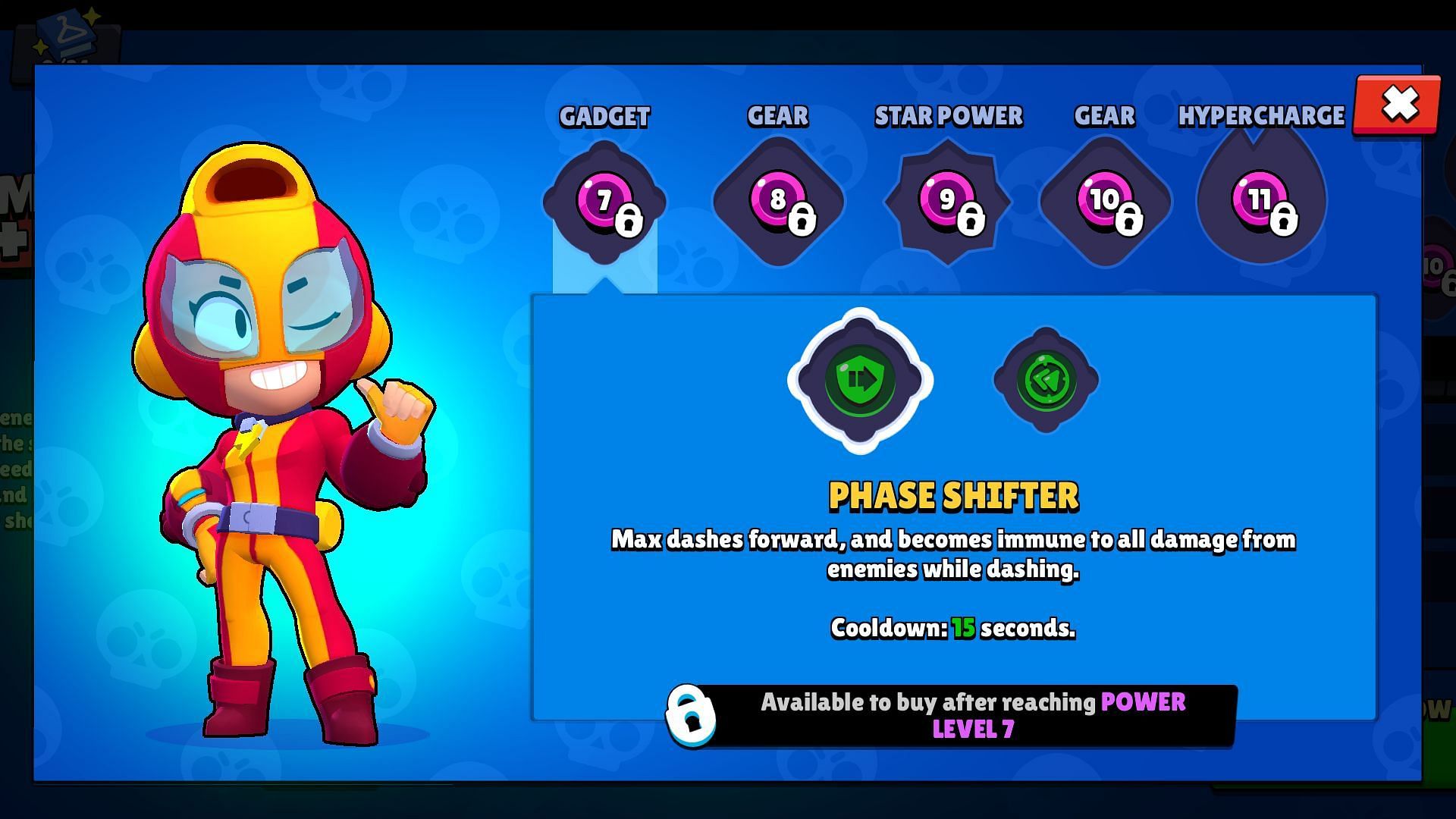 Max&rsquo;s required Gadget details (Image via Supercell)