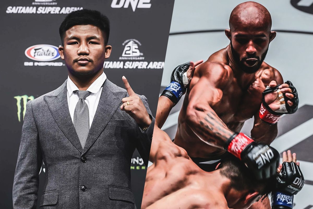 “Demetrious tapped, but I didn’t” - Rodtang Jitmuangnon having way too much fun, submits Demetrious Johnson in BJJ session