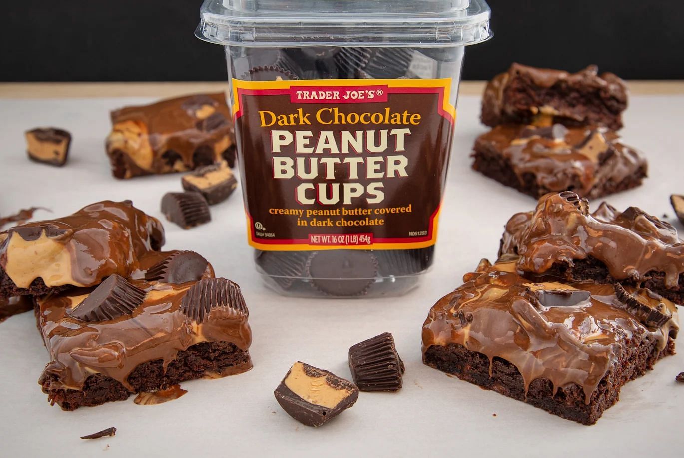 A mix of rich chocolate and nutty peanuts (image via traderjoes.com)