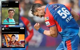 "This guy hates orange" - Fans react to Mitchell Starc's stunning 5-wicket haul in DC vs SRH match of IPL 2025