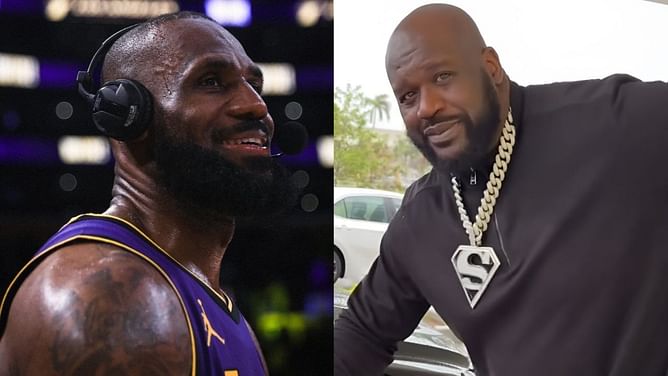 "He's tryna make records that'll never be broken" - Shaquille O'Neal breaks down LeBron James' motivation that fuels him to compete at 40 YO