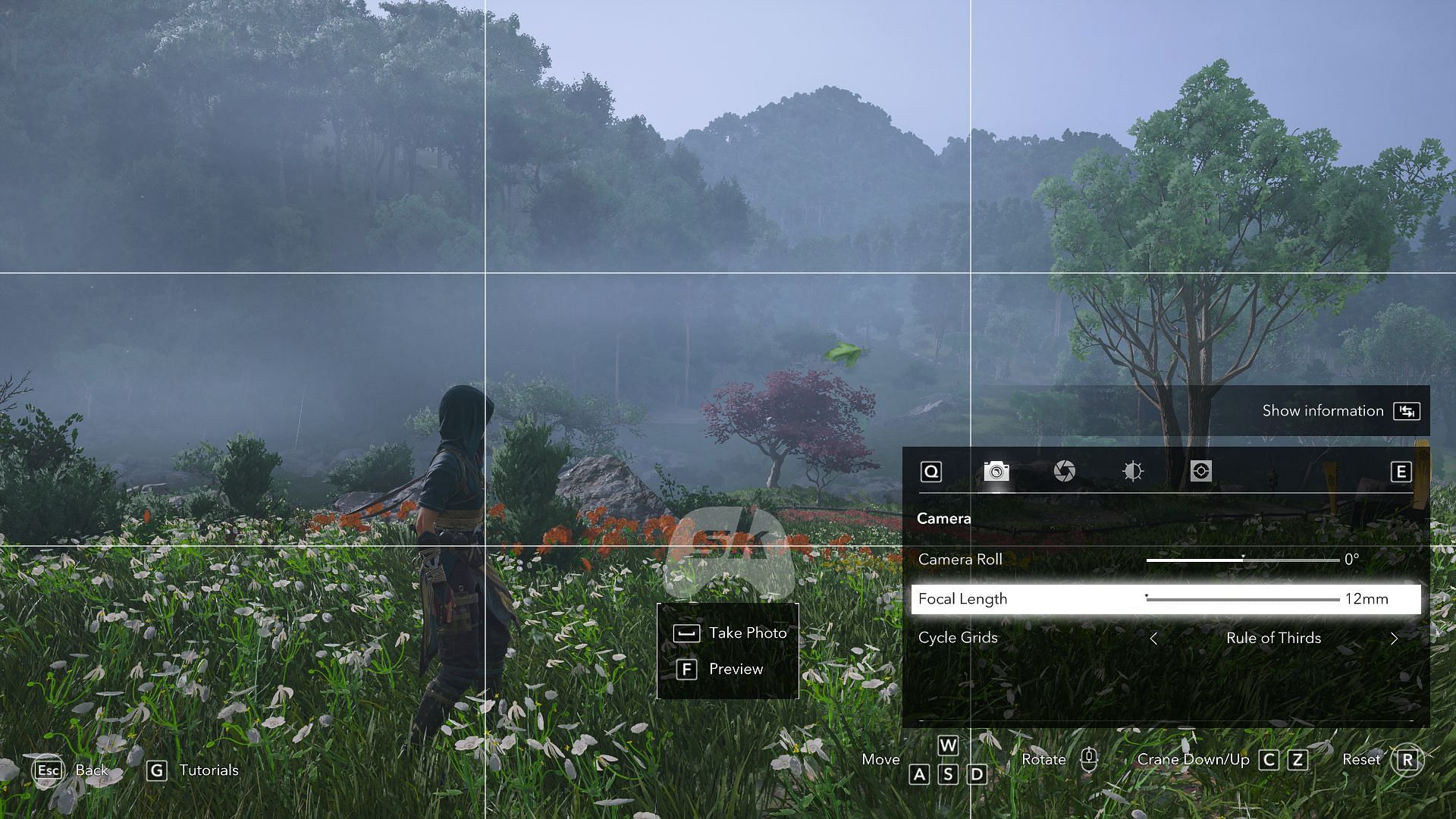 Numerous features are accessible in the photo mode (Image via Sportskeeda Gaming || Ubisoft)