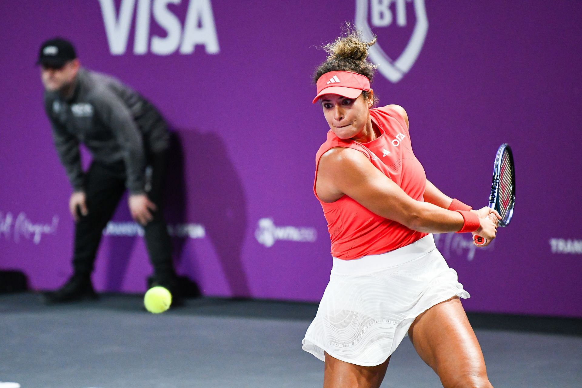 Mayar Sherif at the Transylvania Open 2025 - WTA 250 Tournament - Source: Getty