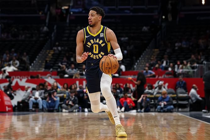 Tyrese Haliburton & $117,089,280 star hop on the viral Saratoga Water flex trend