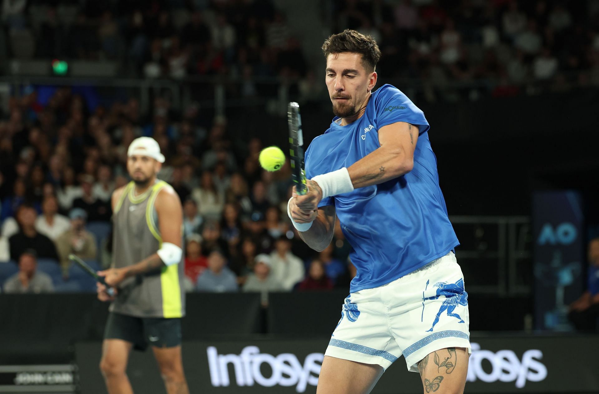 Kokkinakis in action at the 2025 &lt;a href=&#039;https://www.sportskeeda.com/go/australian-open&#039; target=&#039;_blank&#039; rel=&#039;noopener noreferrer&#039;&gt;Australian Open&lt;/a&gt; - Day 5 - Source: Getty