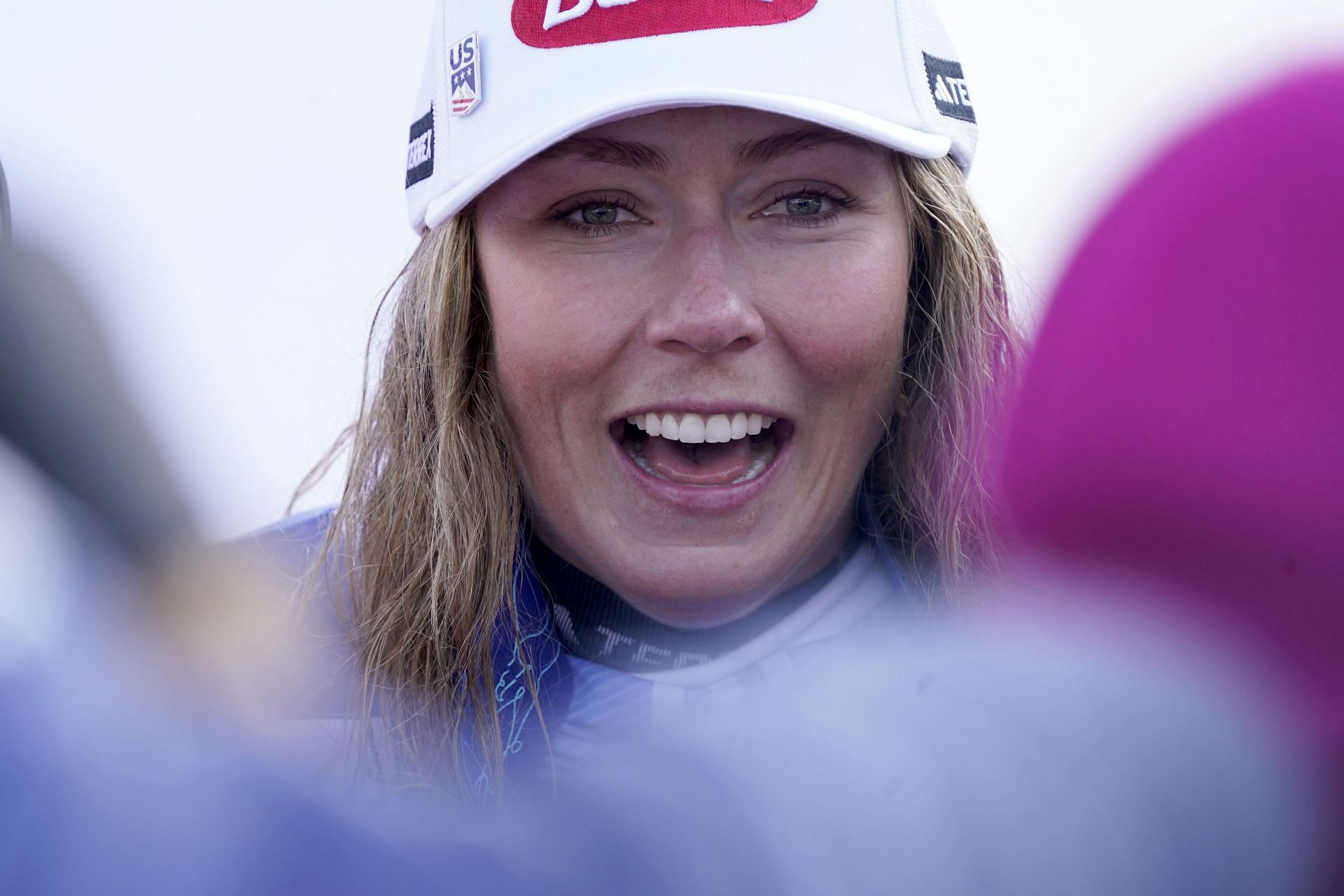 Mikaela Shiffrin at the Audi FIS Ski World Cup Sestriere 2025 - Source: Getty