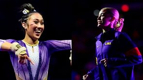 Olivia Dunne shares one-word reaction to teammate Kailin Chio's perfect score against Auburn