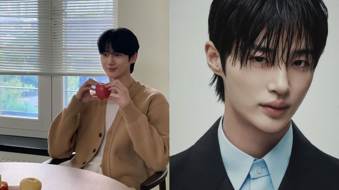 "Straight out from the manhwa world"- Fans react as Byeon Woo-seok graces W Korea Man cover