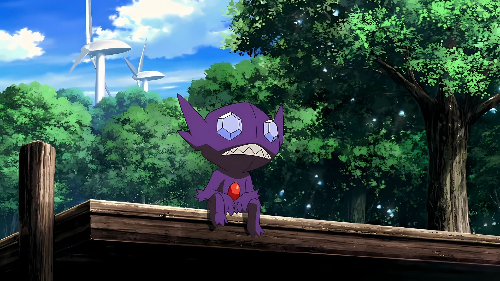 Sableye in the anime. (Image via The Pokemon Company)