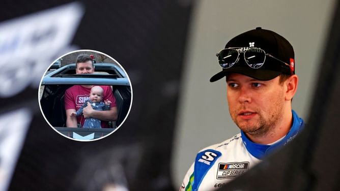 In Pictures: Erik Jones' wife Holly shares heartwarming moments with their four-month-old son