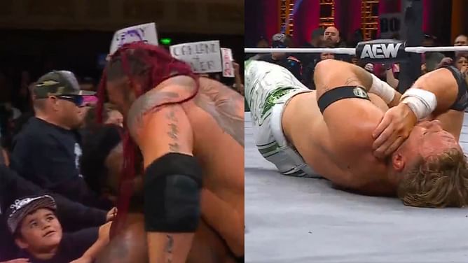 AEW heel trash talks child ringside; Will Ospreay ambushed on Dynamite