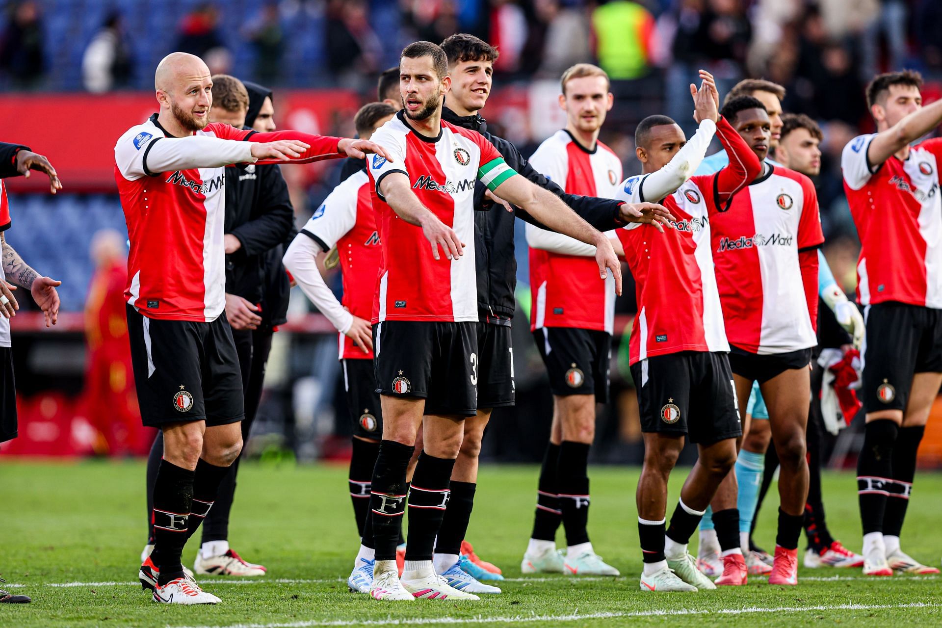 Feyenoord Rotterdam v Go Ahead Eagles - Eredivisie - Source: Getty