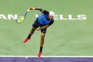 Nick Kyrgios at the BNP Paribas Open - Source: Getty
