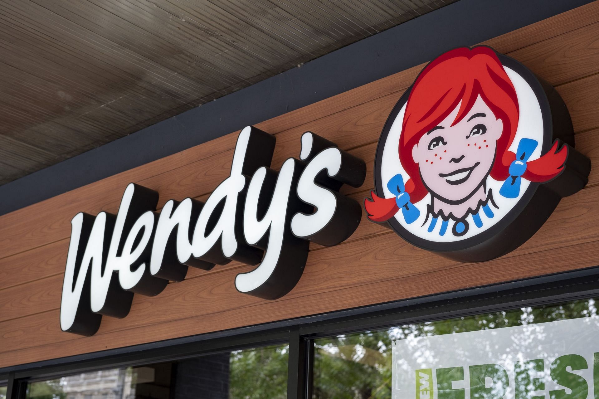 Sign For Fast Food Brand Wendy&#039;s - Source: Getty