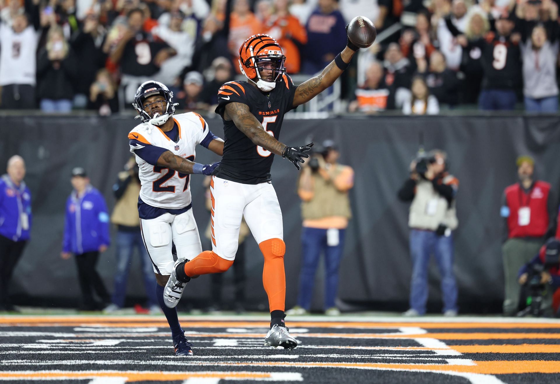 Higgins at Denver Broncos v Cincinnati Bengals - Source: Getty