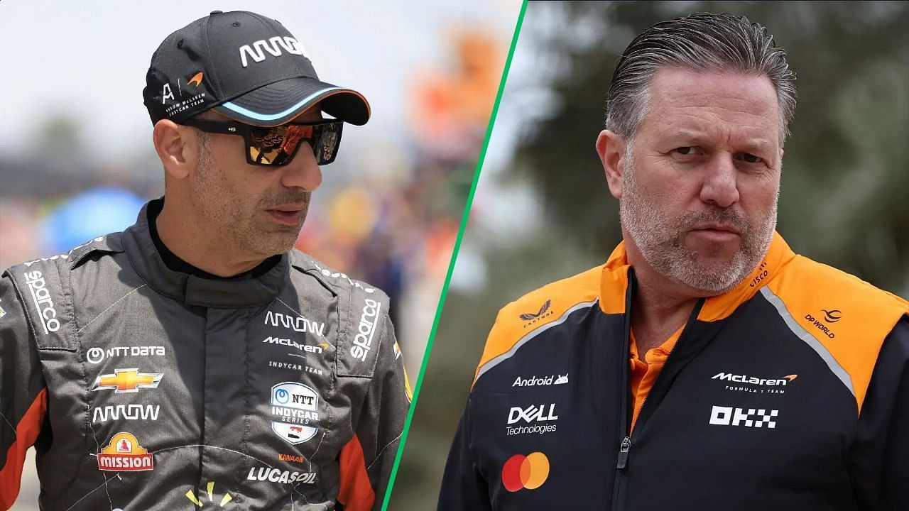 New Arrow McLaren Team Principal Tony Kanaan talks about his relationship with CEO Zak Brown | Image via Getty