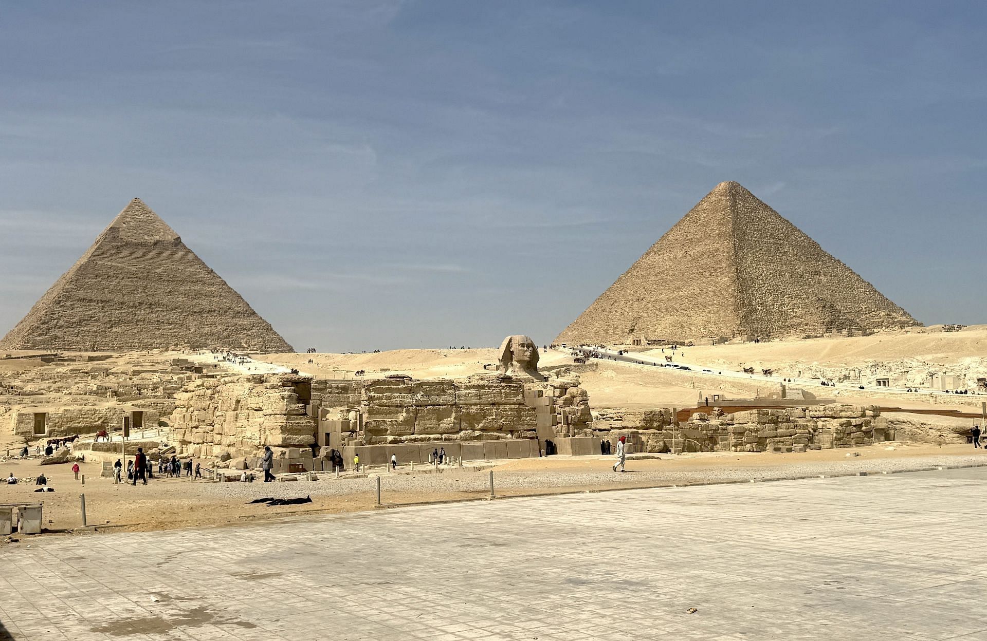 Great Pyramid of Giza, one of the Seven Wonders of the World, welcomes visitors - Source: Getty