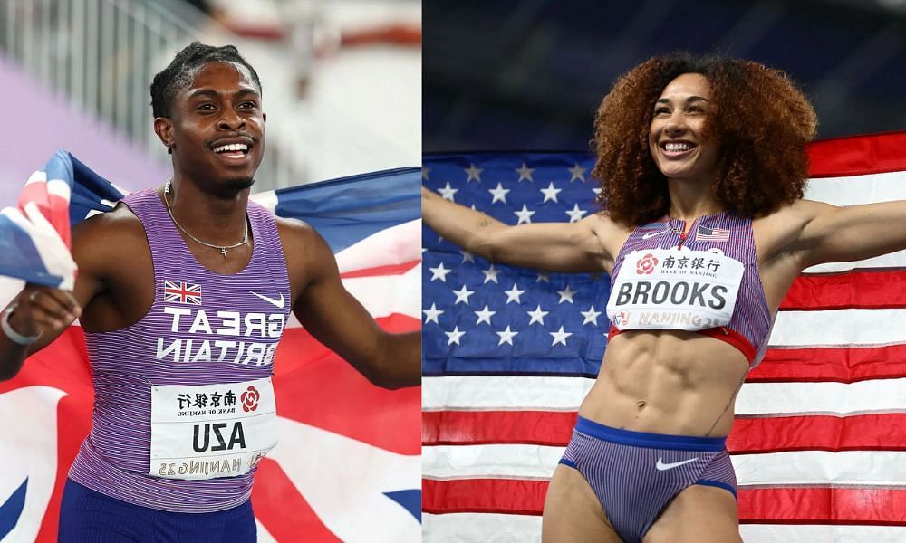 Jeremiah Azu and Taliyah Brooks (Image via: Both Getty)