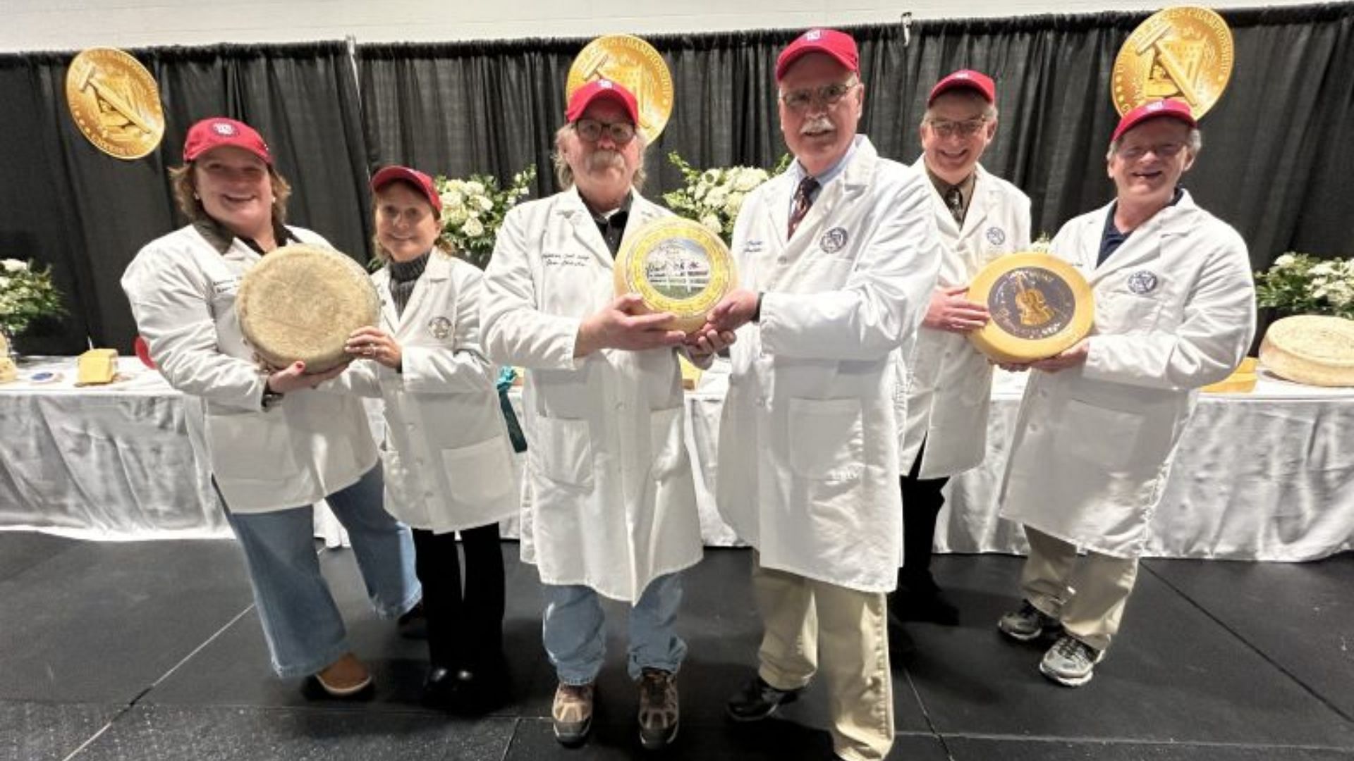 Judges and winners of the 2025 U.S. Championship Cheese Contest (Image via United States Championship Cheese Contest)