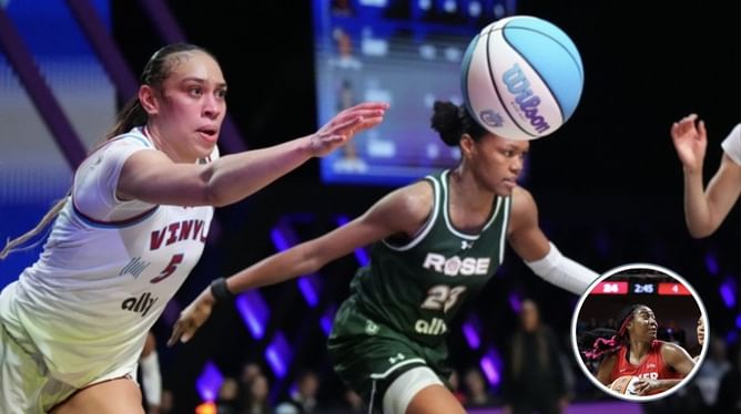 Aliyah Boston shares 2-word reaction to selfie on cruise boat in the company of LA Sparks 6-foot-3 star