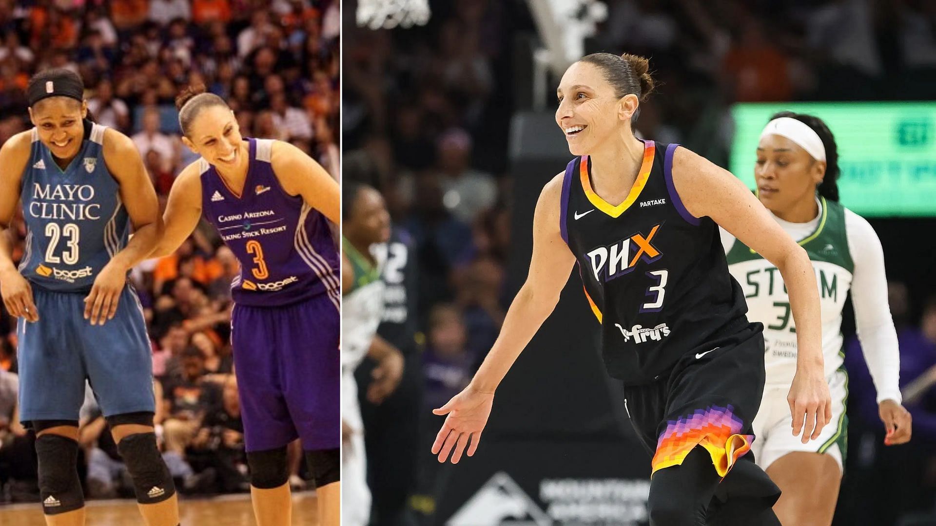 Maya Moore has bid farewell to WNBA legend Diana Taurasi 