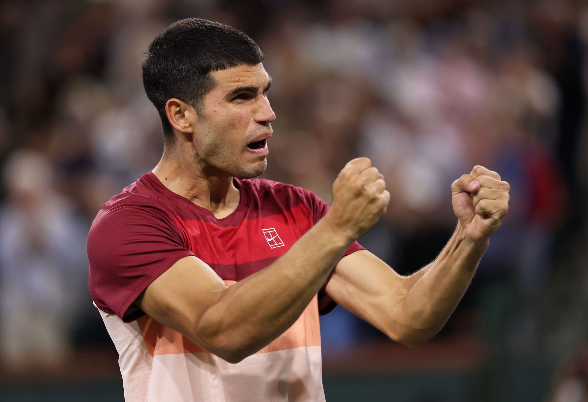 Carlos Alcaraz at the BNP Paribas Open - Source: Getty