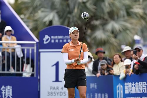 Minjee Lee at the 2025 Blue Bay LPGA (via Getty)