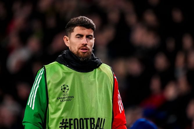 "We’re still feeling it" - Jorginho claims Arsenal want revenge against Manchester United after Red Devils knocked Gunners out of FA Cup