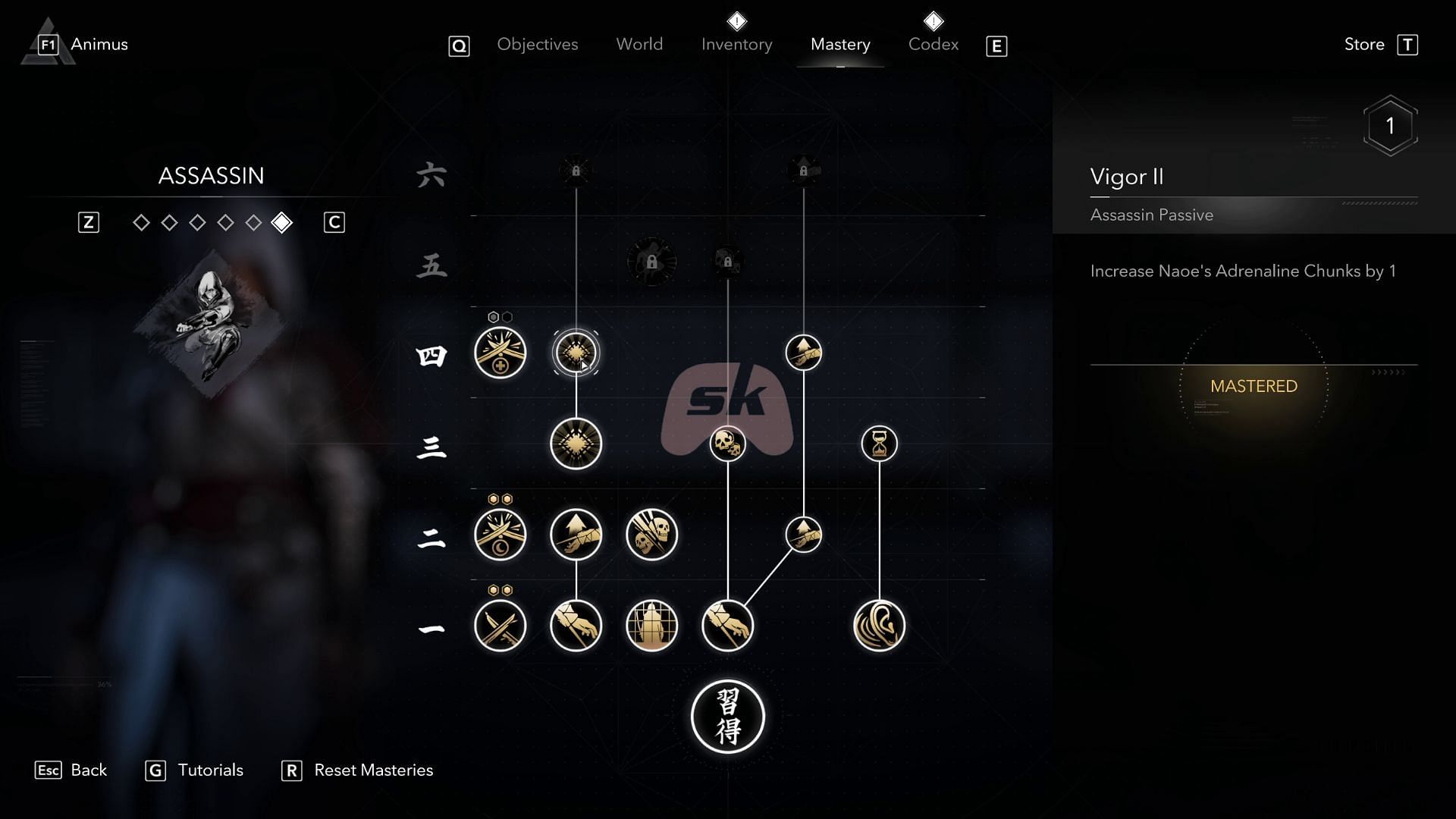 All Assassin Skills (Image via Ubisoft || Sportskeeda)