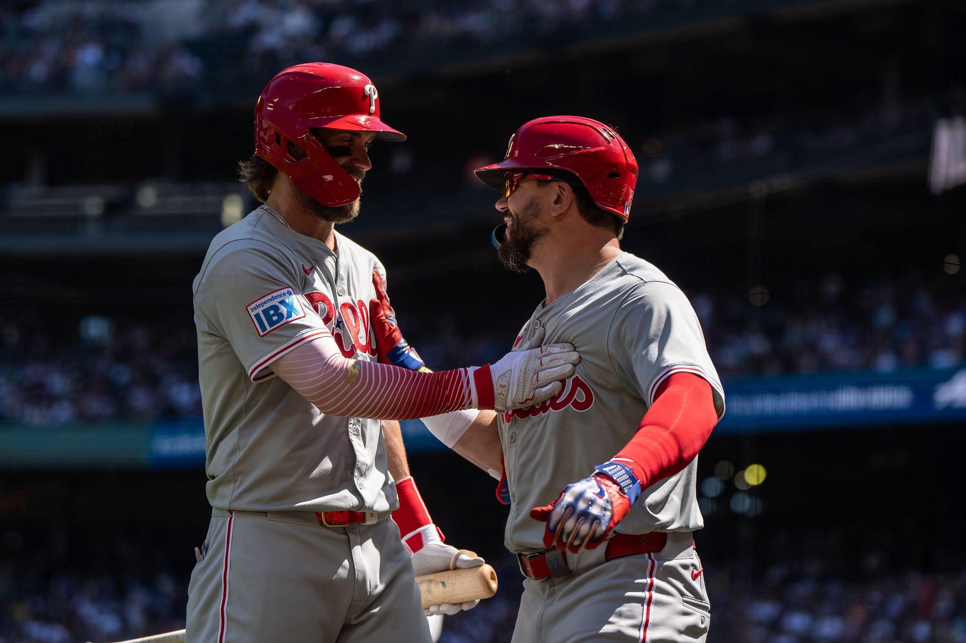 Phillies sportscaster highlights Bryce Harper, Kyle Schwarber's impact ...