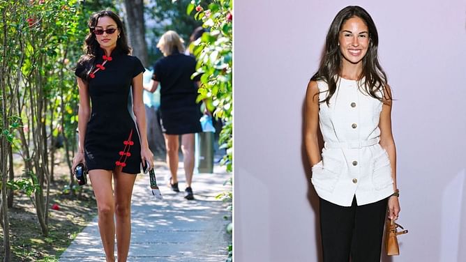 George Russell's girlfriend Carmen Mundt drops 3-word reaction to Charles Leclerc's partner Alexandra Saint Mleux's post