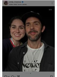 Emily McEnroe's Instagram story