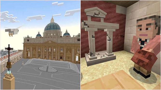Minecraft partners with The Vatican for a St. Peter’s Basilica exploration game