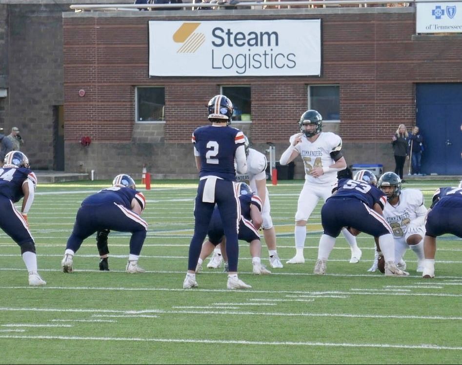 Nashville Christian QB Jared Curtis #2 during a game. Image via @Jaredcurtis37 on X 