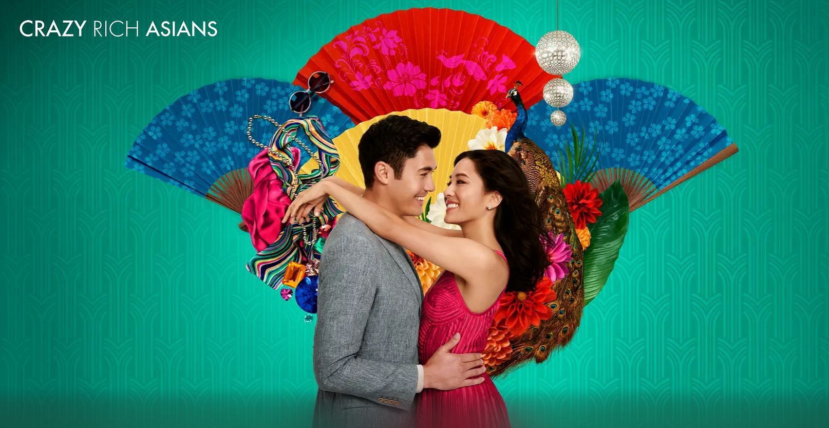 Constance Wu and Henry Golding in Crazy Rich Asians. (Image via Apple TV)