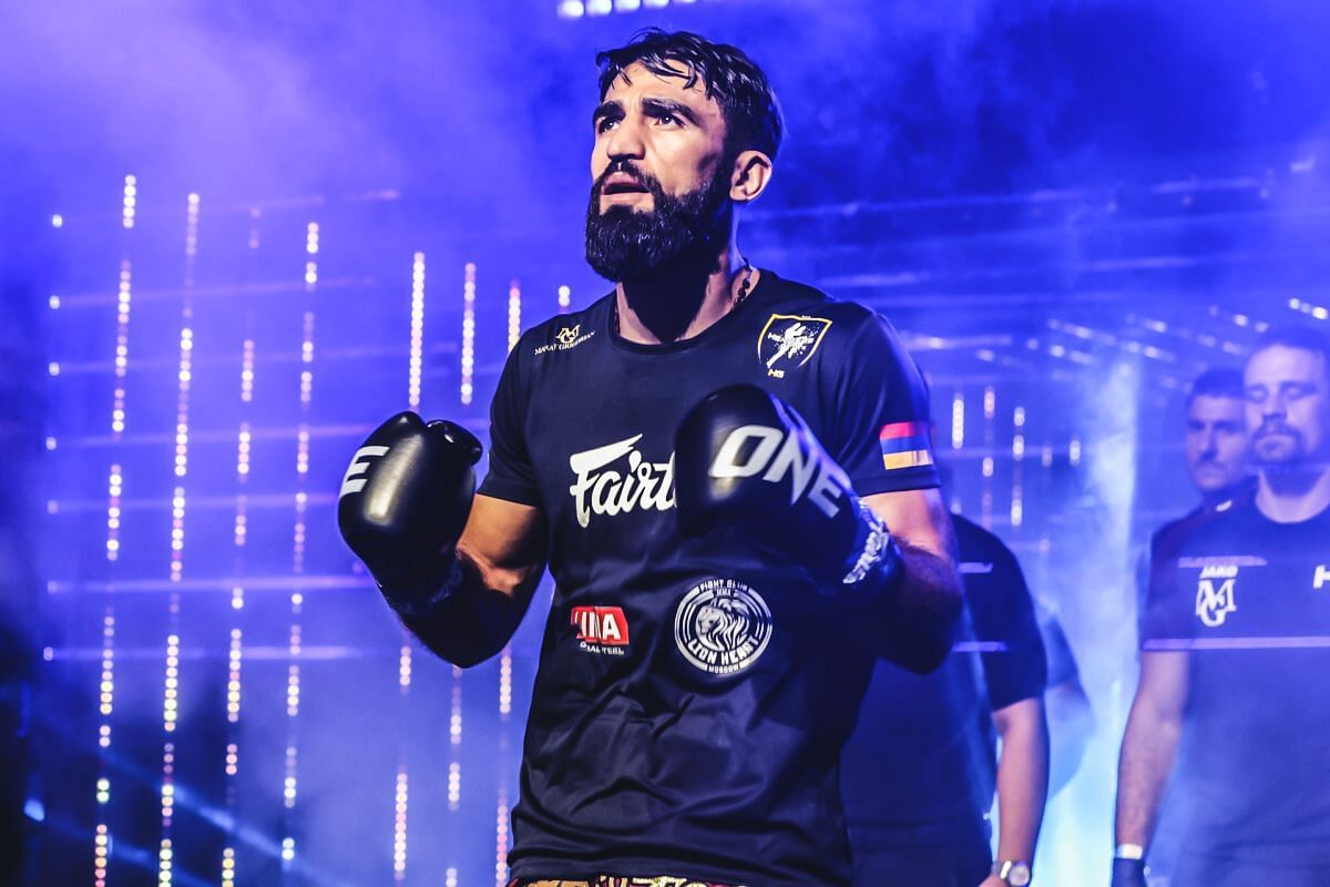 Marat Grigorian recalls his start to kickboxing. [Photo from ONE Championship]