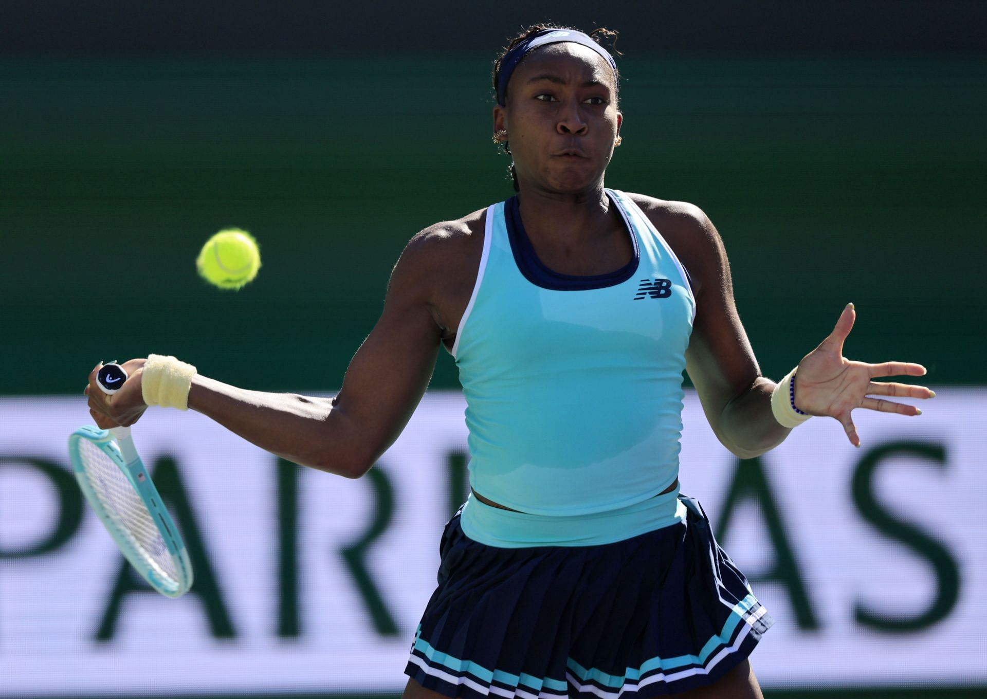 Coco Gauff at the BNP Paribas Open - Source: Getty