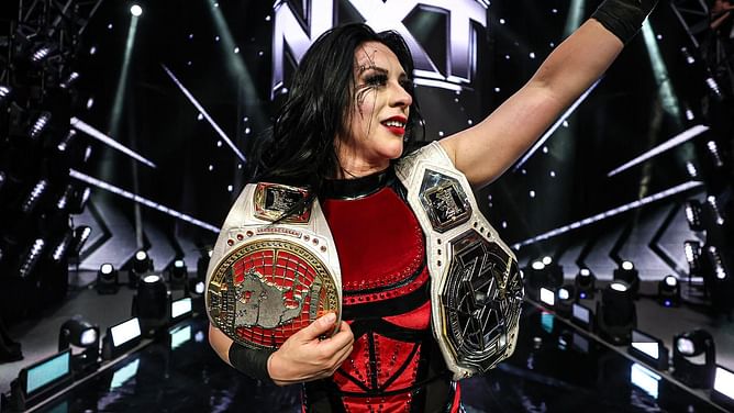 Stephanie Vaquer reacts to a huge surprise at UFC Mexico City: "I’m proud to represent my WWE family."