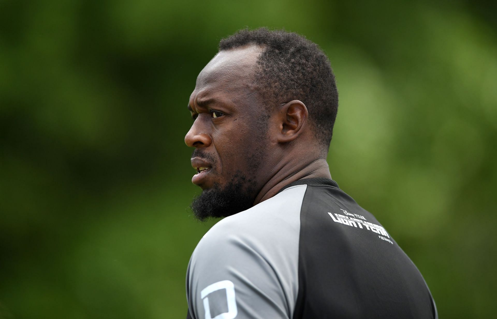 Usain Bolt during the Soccer Aid For Unicef 2022 Training Session - Source: Getty