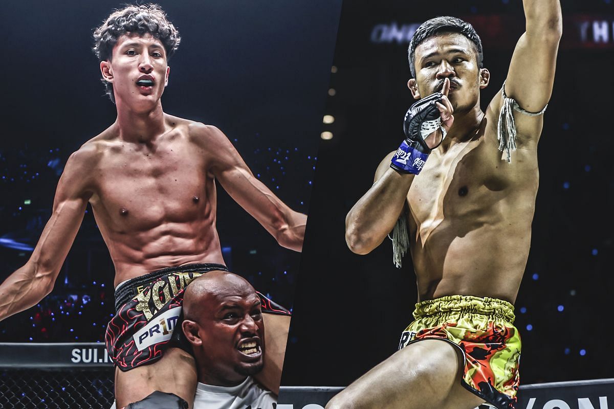 Nabil Anane (L) and Superlek (R) | Photo credit: ONE Championship