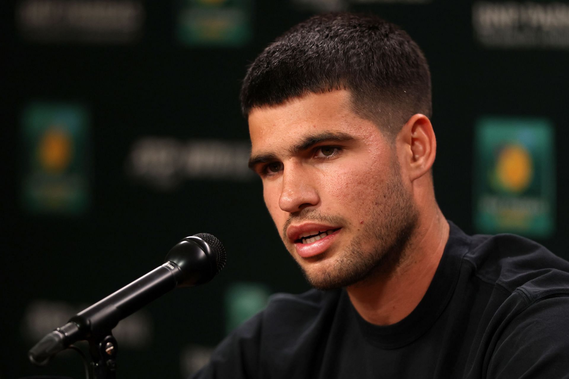 Carlos Alcaraz at BNP Paribas Open - Previews - Image Source: Getty