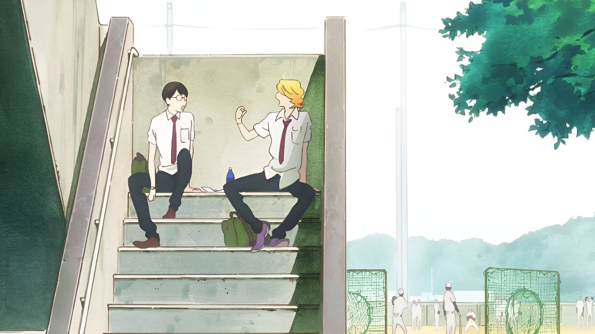 A still from Doukyuusei (Image via A-1 Pictures)